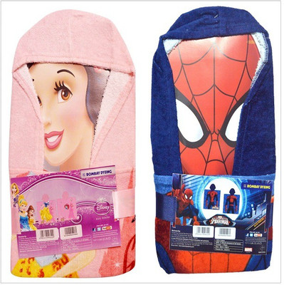 

Bombay Dyeing Pink, red -BLUE Small Bath Robe(2 COTTON BATHROBE, For: Baby Boys & Baby Girls, Pink, red -BLUE