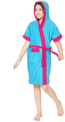 

Sand Dune Blue  Size Bath Robe(1 Kids Bathrobe, For: Baby Boys & Baby Girls, Blue