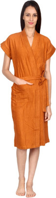 

FILMAX® ORIGINALS RUST Free Size Bath Robe(Bath Robe, Belt, For: Men & Women, RUST)