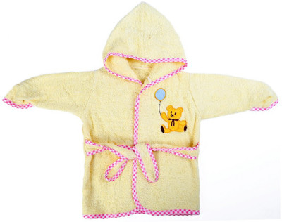 

Babyoodles Yellow  Bath Robe(1 Bath Robe, For: Baby Boys & Baby Girls, Yellow