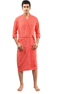 FeelBlue Gajri Large Bath Robe(Bath Robe, For: Men & Women, Gajri)