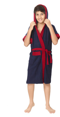 

Sand Dune Blue  Size Bath Robe(1 Kids Bathrobe, For: Baby Boys & Baby Girls, Blue