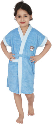 

Superior Light Blue Bath Robe(Bath Robe, For: Baby Boys & Baby Girls, Light Blue)