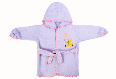 

Babyoodles Lavender  Bath Robe(1 Bath Robe, For: Baby Boys & Baby Girls, Lavender