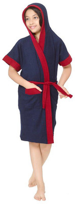 

Sand Dune Blue  Size Bath Robe(1 Kids Bathrobe, For: Baby Boys & Baby Girls, Blue