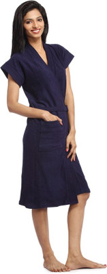 48% OFF on Superior Dark Blue Free Size Bath Robe(Bath Robe, For: Women, Dark Blue) 48% OFF on Superior Dark Blue Free Size Bath Robe(Bath Robe, For: Women, Dark Blue)