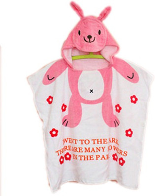 Everything Imported Pink  Size Bath Robe(1 Bath Robe, For: Baby Boys & Baby Girls, Pink