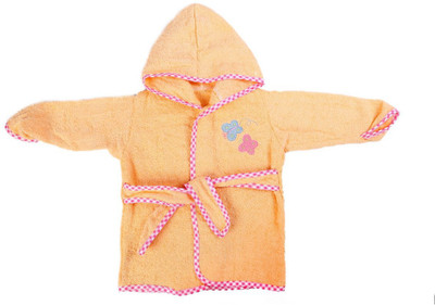 

Babyoodles Peach  Bath Robe(1 Bath Robe, For: Baby Boys & Baby Girls, Peach
