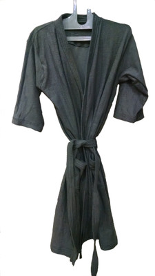 

Bagira Grey Large Bath Robe(Bath Robe, For: Men, Grey)