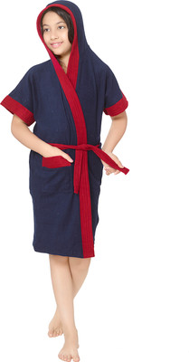 

Sand Dune Blue  Size Bath Robe(1 Kids Bathrobe, For: Baby Boys & Baby Girls, Blue