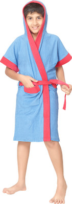 

Sand Dune Blue  Size Bath Robe(1 Kids Bathrobe, For: Baby Boys & Baby Girls, Blue