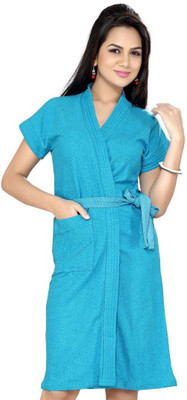 48% OFF on Superior Blue Free Size Bath Robe(Bath Robe, For: Women, Blue) 48% OFF on Superior Blue Free Size Bath Robe(Bath Robe, For: Women, Blue)