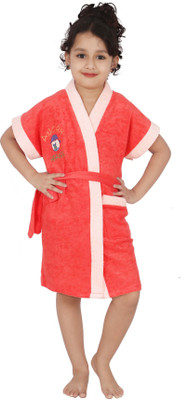 

Superior Red Medium Bath Robe(Bath Robe, For: Baby Boys & Baby Girls, Red