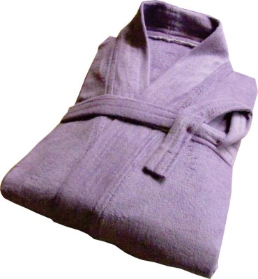 

YNA Purple Free Size Bath Robe(Bath Robe, For: Men, Purple)