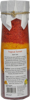 

Soulflower Tropical Sunset Ocean Mineral Bath Salt(500 g)