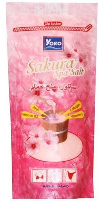 

Yoko Sakura Spa Salt With AHA, Collagen & Vitamin E, B3(300 g)