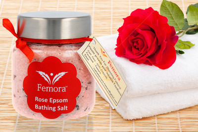 

Femora Natural Rose Flavored Bathing Epsom Salt - 250 gms(250 g)