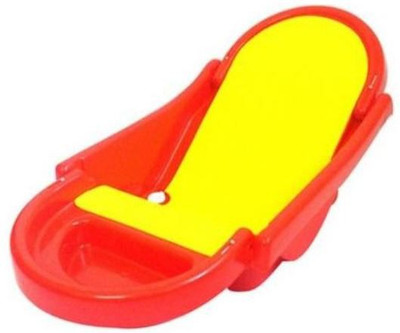 

Bkm & Sons Bath Tub Baby Bath Seat(Red, Yellow)