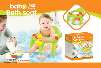 

Toys Bhoomi Safe and Secure Non-Slip 360° Rotatable Baby Bath Seat(Multicolor)