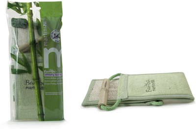 

Martini SPA Bambu Soft Caress and Exfoliating Back Strap - 100% Loofah and Cotton