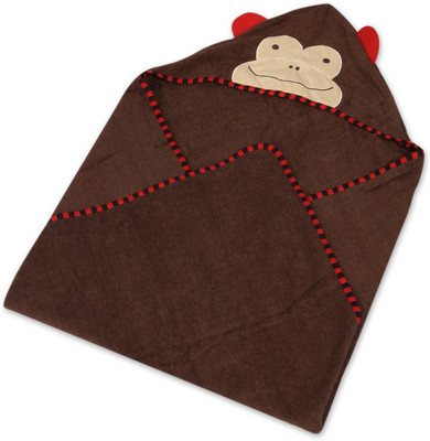 Babyoodles Cotton Terry 400 GSM Bath Towel(Brown)