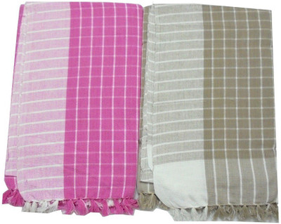 Tidy Cotton 240 GSM Bath Towel(Pack of 2)