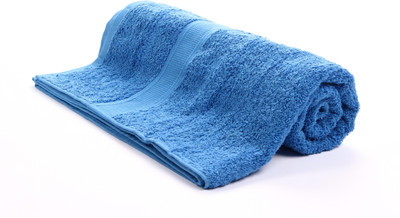 6% OFF on Bombay Dyeing Cotton Bath Towel(Dark Blue)