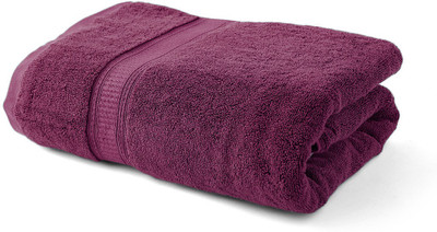 

Trident Cotton 650 GSM Bath Towel(Red), Wine