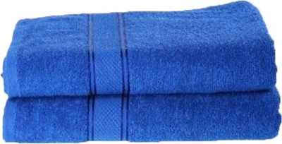 

Shopping Store Cotton 450 GSM Bath Towel(Pack of 2, Blue)