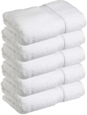 

Juvenile Cotton 2400 GSM Bath Towel Set(Pack of 5, White)