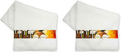 75% OFF on meSleep Cotton Hand Towel(Pack of 2, White)