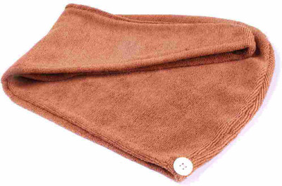 

Hydry Microfiber 300 GSM Hair Towel(Brown)