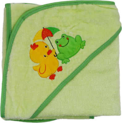 

Belle Maison Embroidered  Top Sheet(Cotton, Green