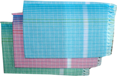 

EASJAY BRAND Cotton 300 GSM Bath Towel(Pack of 3, Multicolor)