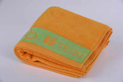 

TEGO Cotton 600 GSM Sport Towel(Orange), Orange green