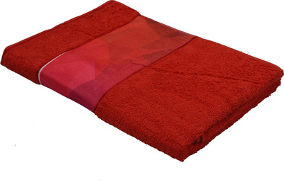 

Bombay Dyeing Cotton 650 GSM Bath Towel(Multicolor), Purple;red