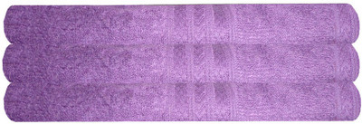 

India Furnish Cotton 450 GSM Bath Towel(Pack of 3, Purple)