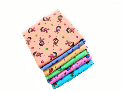 

Cotton Colors Cotton 2400 GSM Bath Towel Set(Pack of 6, Multicolor)