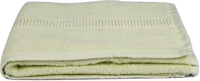NKP Cotton 510 GSM Bath Towel(Green), Pista green
