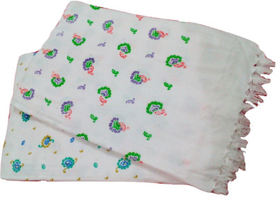 

Cotton Colors Cotton 2400 GSM Bath Towel Set(Pack of 2, White)