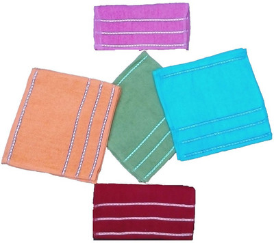 

Mikado Cotton GSM Face Towel(Pack of 20, Multicolor)