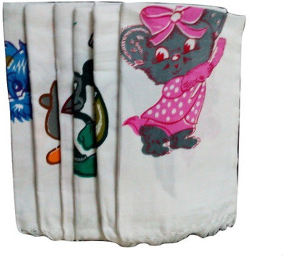 

Cotton Colors Cotton 2400 GSM Bath Towel Set(Pack of 6, White)