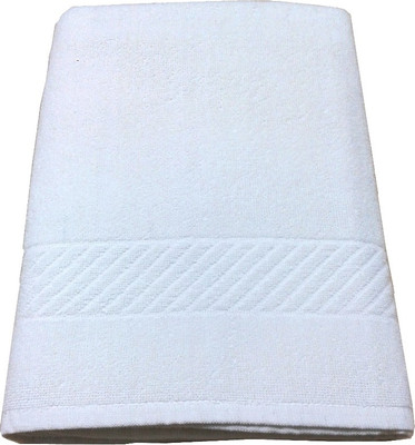 

JTF Cotton 350 GSM Bath Towel(White)