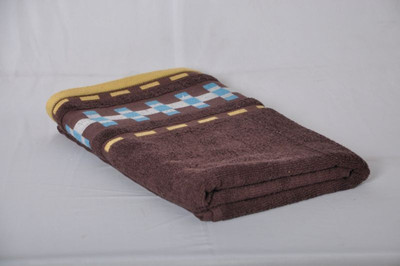 63% OFF on Shoppingtara Cotton Bath Towel(Brown)