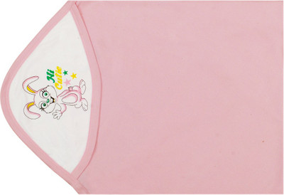

MyKid Cotton 160 GSM Bath Towel(Pink, White)