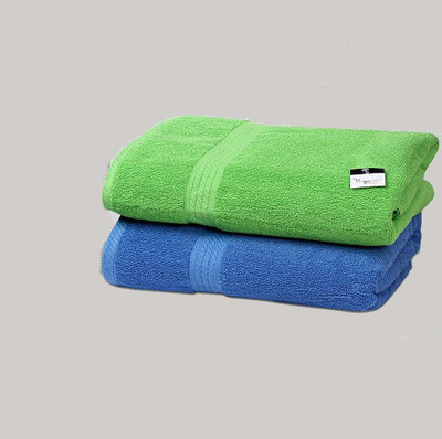 

The Intellect Bazaar Cotton 450 GSM Bath Towel(Pack of 2, Blue, Green)