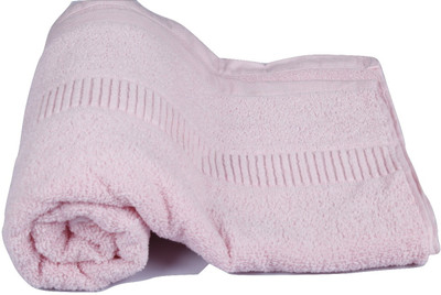 

NKP Cotton 450 GSM Bath Towel(Peach), Pink