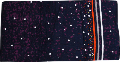

Bombay Dyeing Cotton 450 GSM Bath Towel(Multicolor), Dark blue;purple;red;white