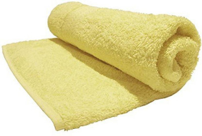 

Nanki's Cotton 400 GSM Bath Towel(Yellow)