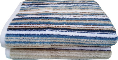 

Divine Overseas Cotton Bath Towel(Pack of 2, Multicolor)